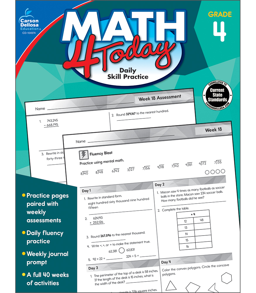 Daily Math Workbooks