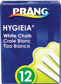 White Chalk  Prang Hygieia – New York Blackboard