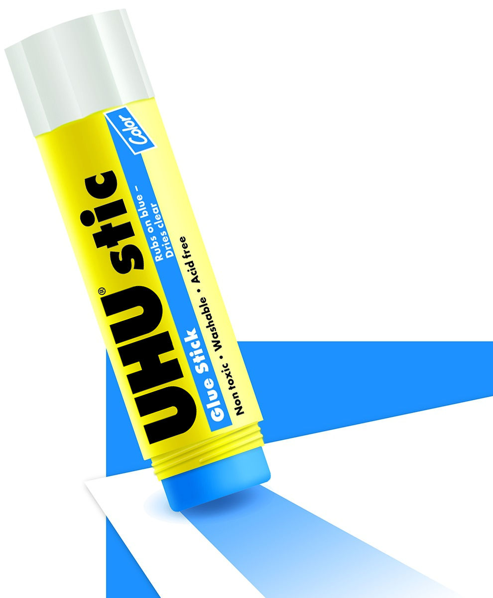 UHU Glue Stick Blue .74 oz.