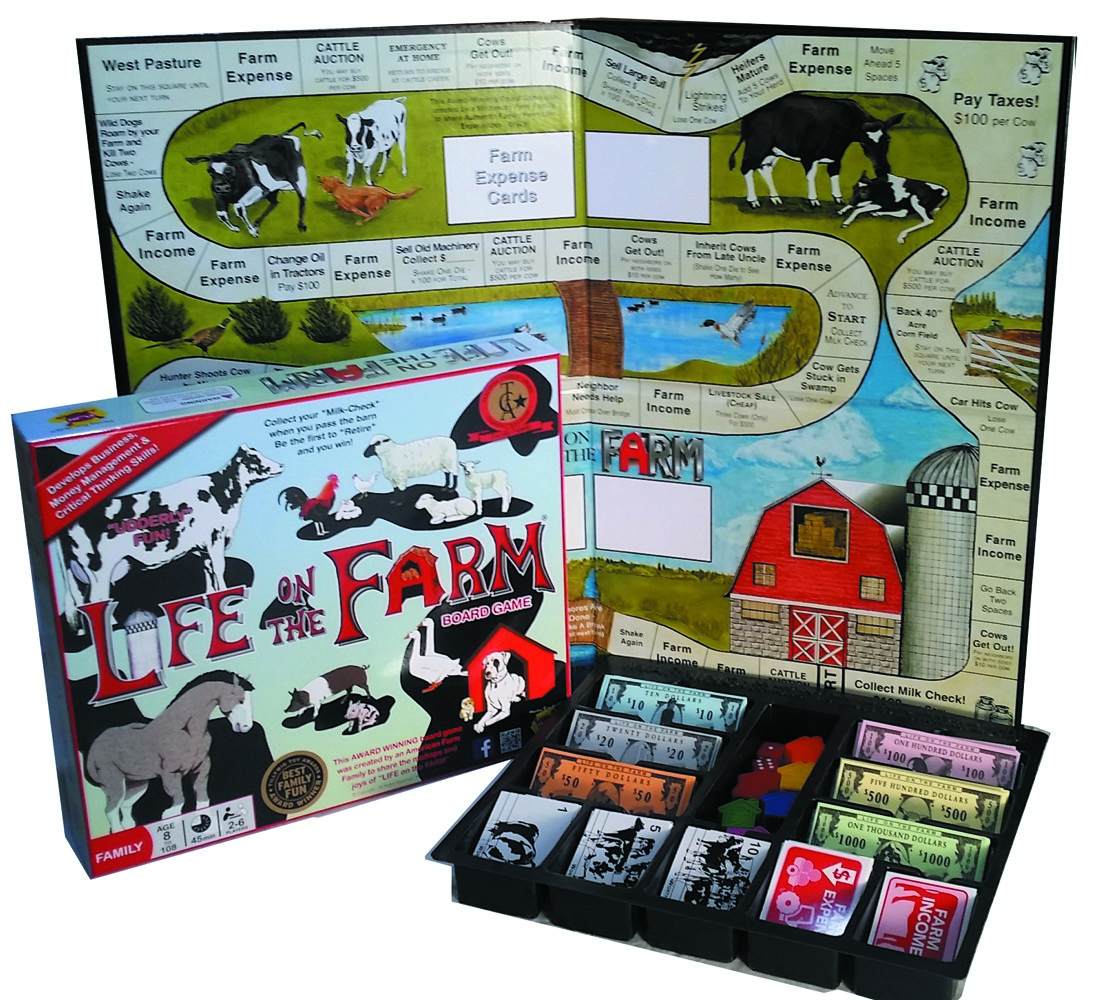 LIFE ON THE FARM BOARD GAME: Excellence In Education