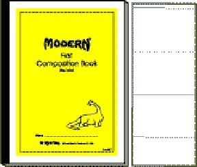 Modern® Skip Ruled Composition Books - 72 Page Book in Classroom Packages