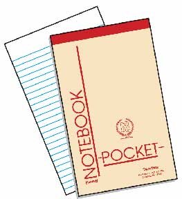 Pocket Size Notebook