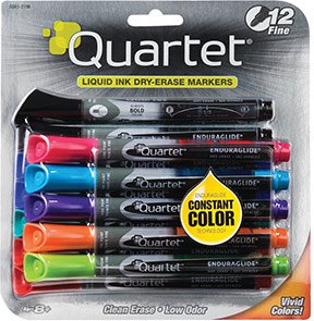 Quartet® EnduraGlide®  Fine Tip Asssorted Colors
