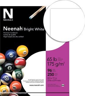 NEENAH® Bright White Cardstock