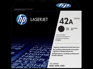 OEM HP 42A Black Laser Cartridge