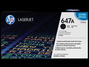 OEM HP 647A Black Laser Cartridge