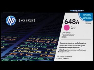 OEM HP 648A Magenta Laser Cartridge