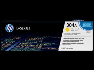 OEM Laser Cartridges - HP #304A- Yellow