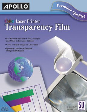 Apollo® Color Laser Transparency Film
