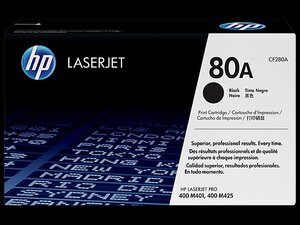 OEM HP 80A Black Laser Cartridge