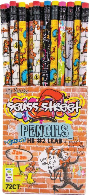 Dr. Seuss Street Art Pencils
