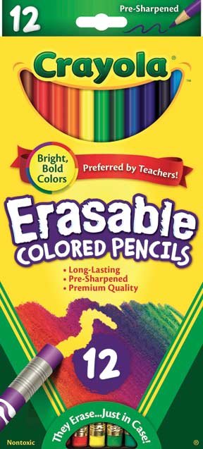 Crayola® Erasable Colored Pencils