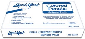 Colored Pencils School Pack