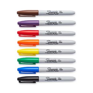 Sharpie® Permanent Markers, 8 Pack