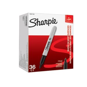 Sharpie® Permanent Marker, Value Pack, Black