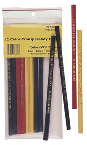 Colored Transparency Pencils