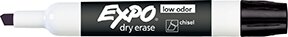 Individual Expo® Low Odor Chisel Tip Dry Erase Markers