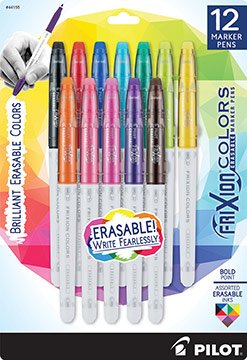 Pilot® Frixion Colors Erasable Marker Pens
