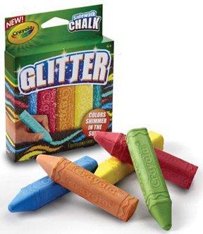 Crayola® Glitter Sidewalk Chalk