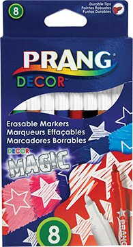 Prang® Decor Erasable Markers