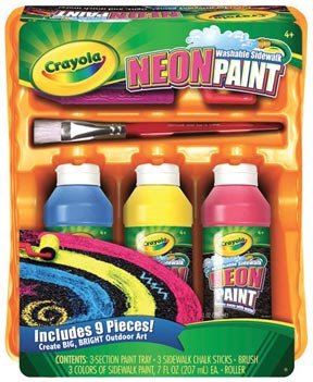Crayola® Neon Sidewalk Paint Tray