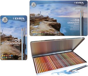 Lyra Graduate® Aquarell Watercolour Pencils