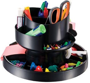 Recycled Deluxe Rotary Organizer