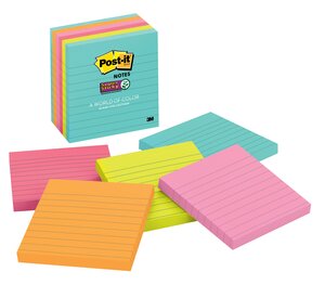 Post-it® Super Sticky Note Pads - Miami Colors