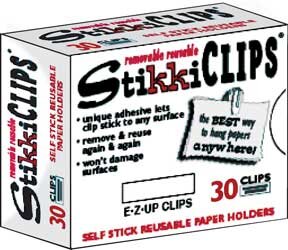 E-Z-Up Clips - from Stikki-Works