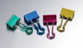 Officemate Easy Grip Binder Clips