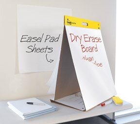 Post-it® Dry Erase Table Top Easel Pad