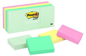 Post-it® Notes Original Pads - Marseille Colors