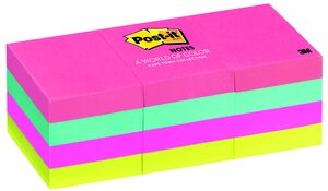 Post-it® Notes Original Pads in Capetown Colors