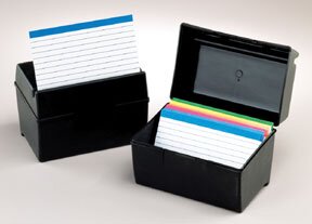 Oxford® Plastic File Boxes