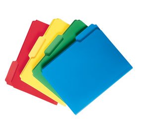 SMEAD Colored Poly File Folders
