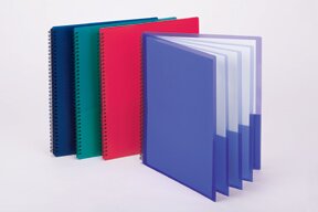 Oxford® 8-Pocket Poly Folder