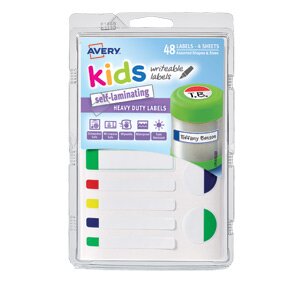 Self-Laminating Labels for Kids Gear