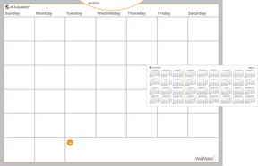 Self Adhesive Dry Erase Monthly Planner
