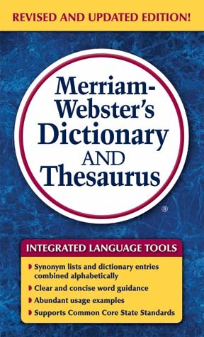Merriam-Webster's Dictionary and Thesaurus - Closeout