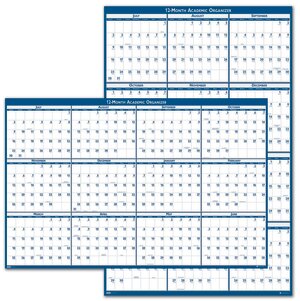 2-Sided Academic Wall Planner