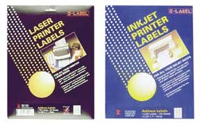 Clear Printer Labels