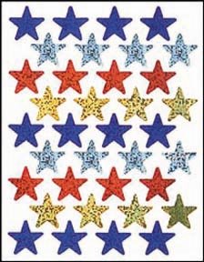 Sparkle Stars Stickers