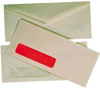 White Window Commercial Envelopes