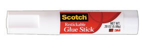 Scotch® Restickable White Glue Stick