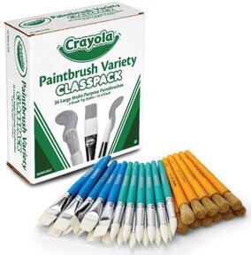 Crayola® Large Paint Brush Classpack