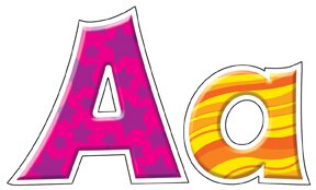 Colorful Letters