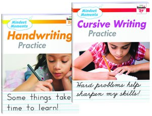 Mindset Moments - Handwriting and Cursive Writing Practice