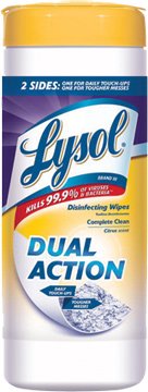 Lysol® Dual Action Wipes