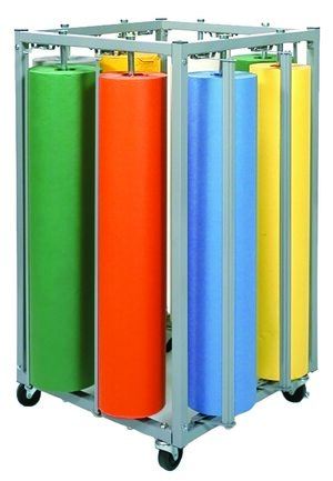 Square Vertical Roll Paper Rack