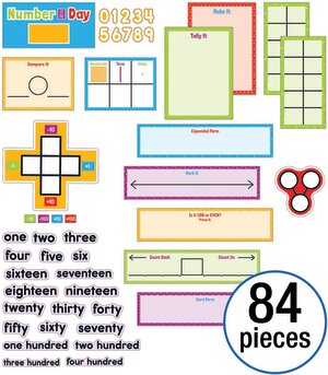 Number of the Day Bulletin Board Set
